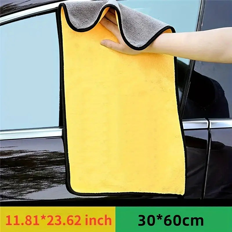 Car Microfiber Drying Towel, Absorbent Car Wash Towels/Rags - Towels For Cars