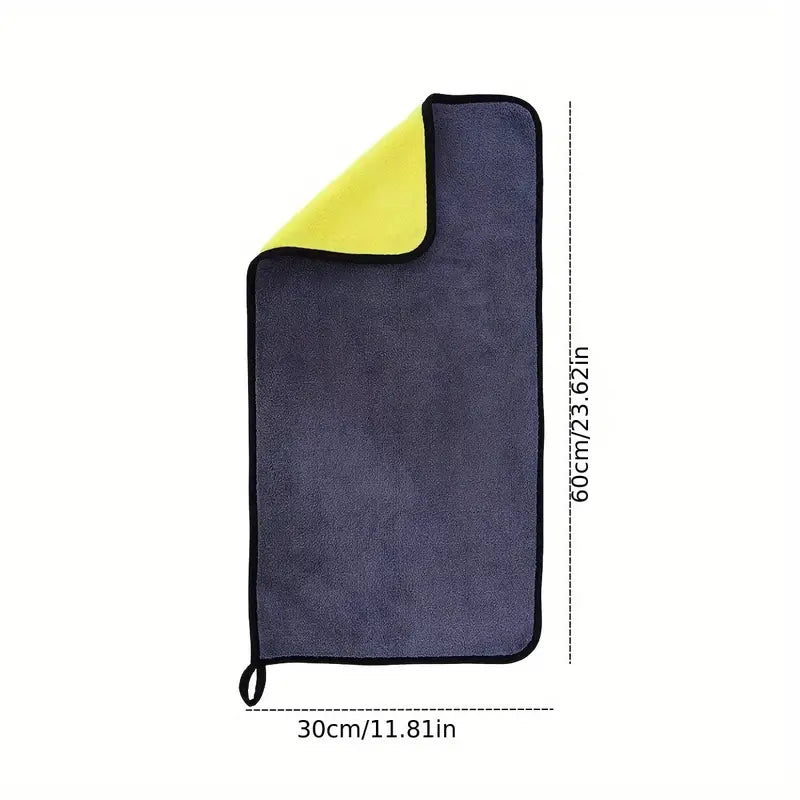 Car Microfiber Drying Towel, Absorbent Car Wash Towels/Rags - Towels For Cars