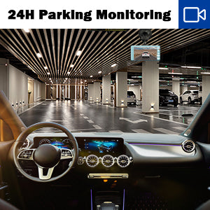 2K FHD Camera,  Cam Front and Rear built-in battery is only used for emergency file backup and saving settings, please keep the driving recorder powered on at all times.