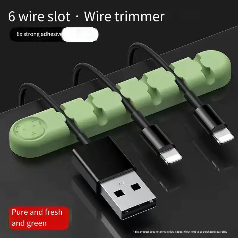 Cord Organizer, Cable Clips Cord Holder, Cable Management USB Cable Power Wire Cord Clips, Cable Organizers for Car Home, and Office