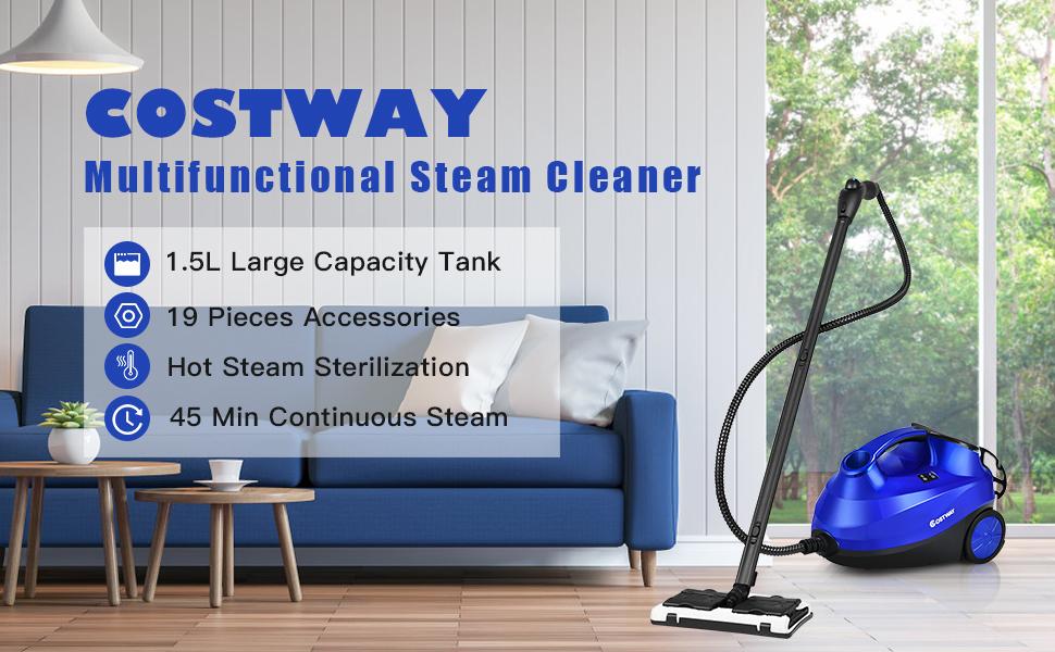Chemical-Free Cleaning ,Multipurpose Steam Cleaner , Heavy Duty Rolling Cleaning Machine