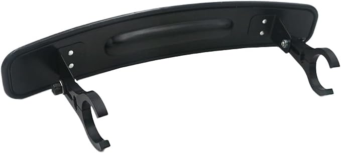The balck rearview mirror glass is made of high quality PP plastic and glass, durable and tough for a long service life.  Side Rear View Mirror Center Universal