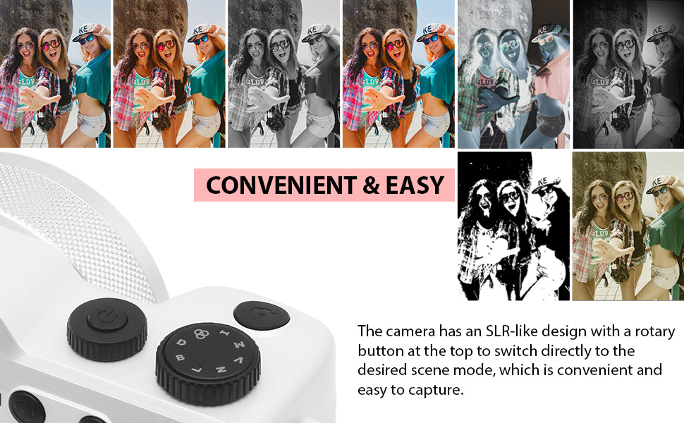 Digital Camera 4k Video Camera Compact Camera 48MP 3.0