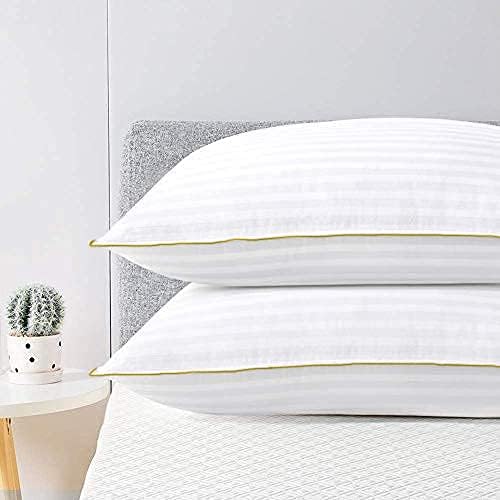 Soft and Supportive Pillow, Bed Pillows for Sleeping 2 Pack, Queen