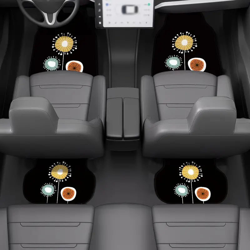 Front & Rear Full Coverage Auto Interior Accessories