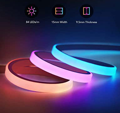 16 million DIY colors, Lighting for Gaming Desks, Smart App Control