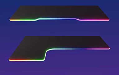 16 million DIY colors, Lighting for Gaming Desks, Smart App Control