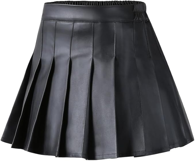 Girls pleated skirts is very versatile. You could match with shirts, T-shirts, sweaters, cardigans, tank top, sweatshirts, jackets, stockings, boots, leather shoes, casual shoes, etc.