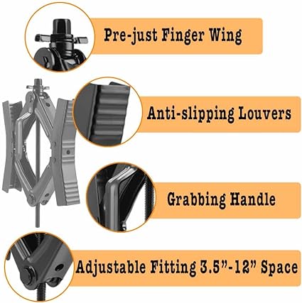 Tire Lock. Mast Have Dual Axle Trailer Accessories for Fifth Wheel. Camper Wheel Chock Stabilizer 2 Sets,