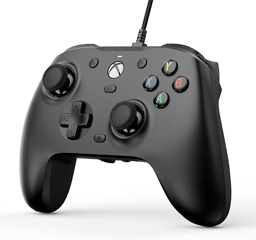 The detachable 3m USB-C cable gives you the freedom to play from your desired spot in the room, Wired Gaming Controller with Adjustable Triggers Zone & Vibration Level Works for Xbox Series s/x and Windows 11/10/7