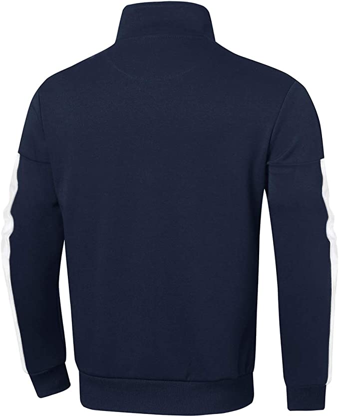 Men's Tracksuit 2 Piece Set Full Zip Casual Running Jogging Athletic Sweatsuit