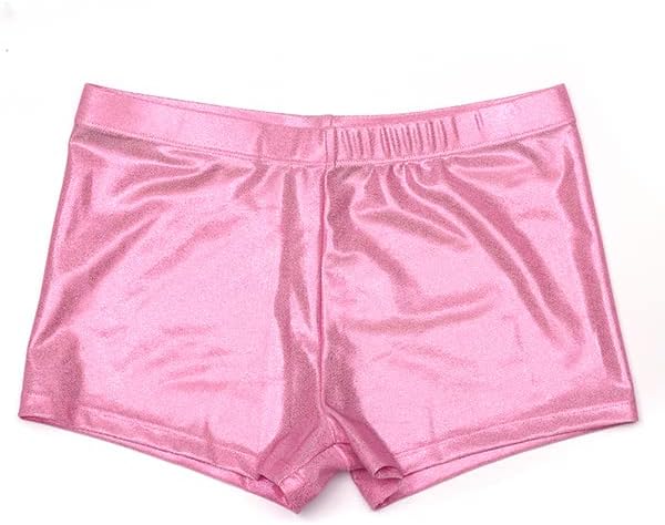 Soft, perspiration cooling, dry and comfortable. Lightweight design. Sparkle Dance Tumbling Athletic Compression Shorts