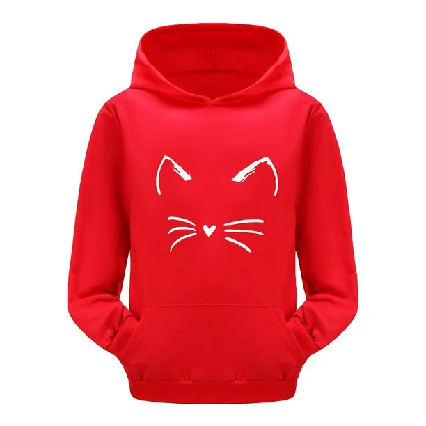 Girls' Hoodie Fleece Pullover SweaT-shirt Baby GIRL Clothes SweaT-shirt Teen Girls Hoodies Print SweaT-shirt