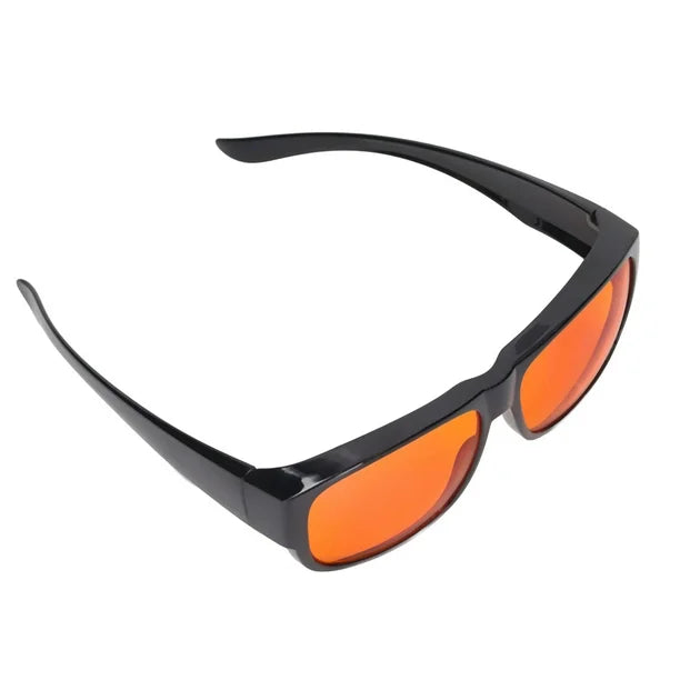 The edges of the lenses of our glasses are polished with a frosting process to reject the of scratches, Blue Light Blocking Glasses Anti Radiation Sun Glasses Computer Gamer Glasses