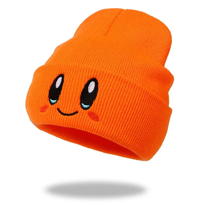 Cute Beanie Hat  Beanie Knitted Hat for Men Women Autumn Winter, Solid Color Slouch Head Warm Cap MULTICOLOR