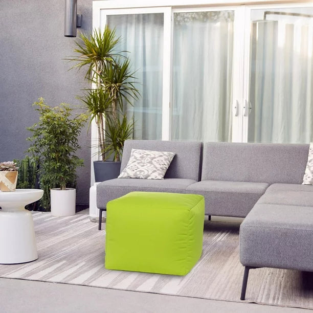 Home Cube Soleil Outdoor Indoor Ottoman Pouf