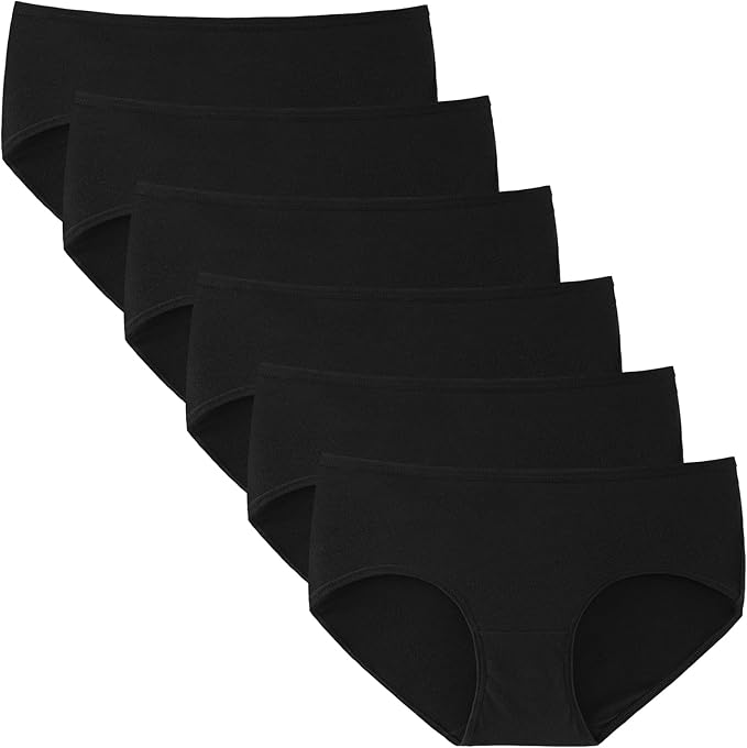 These girls underwear are constructed from ultra soft cotton blend to ensure comfort fit for girls. Cotton Underwear Assorted Panties PACK 6