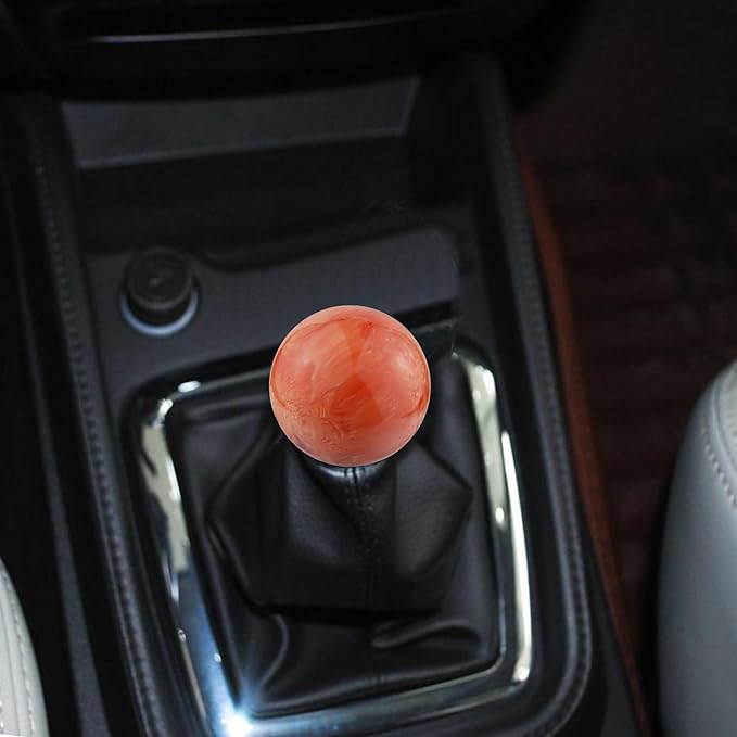 The Shifter Handle Accessories Knobs size: H 1.97 inch (5cm) * W 1.97 inch (5cm). Rubber