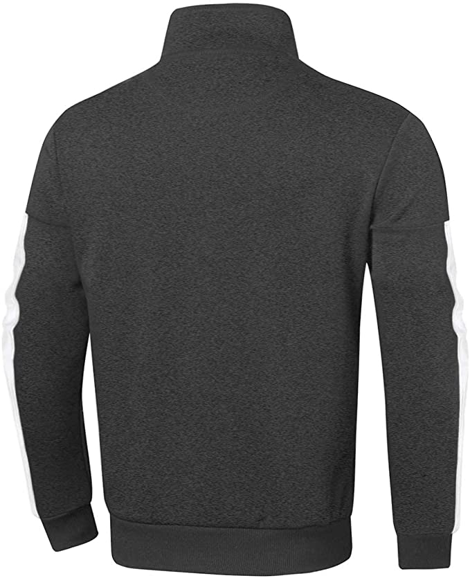 Men's Tracksuit 2 Piece Set Full Zip Casual Running Jogging Athletic Sweatsuit