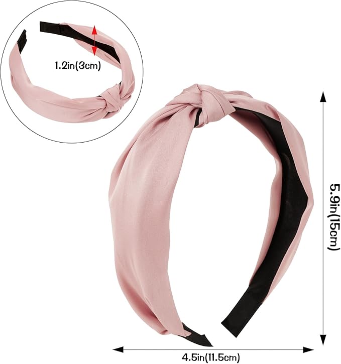 pink headbands Ideal for adding a pop of color or sparkle to casual outfits, enhancing workout ensembles, or complementing formal attire.