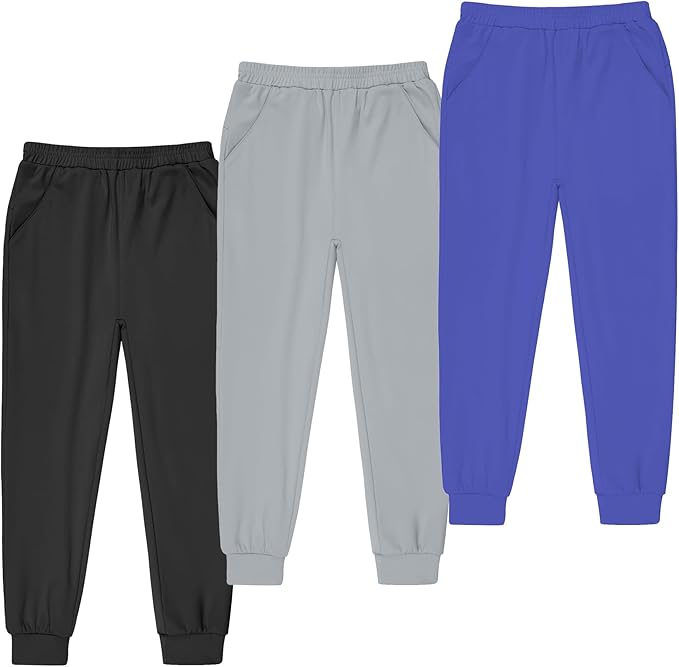 Whether at school or with friends, your kids'll exude style and confidence. Pair them with favorite tops or activewear for countless outfit options, Athletic Sweatpants with Pocket for Sports and Casual Wear