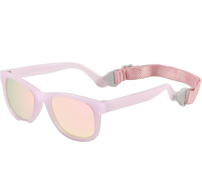UV400 Protection and Polarized Lenses: Our kids sunglasses feature high-quality polarized lenses that provide clear vision.