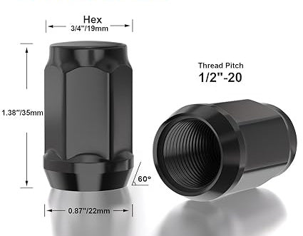 20pcs 1.38''(35mm) 19mm Hex, 3/4