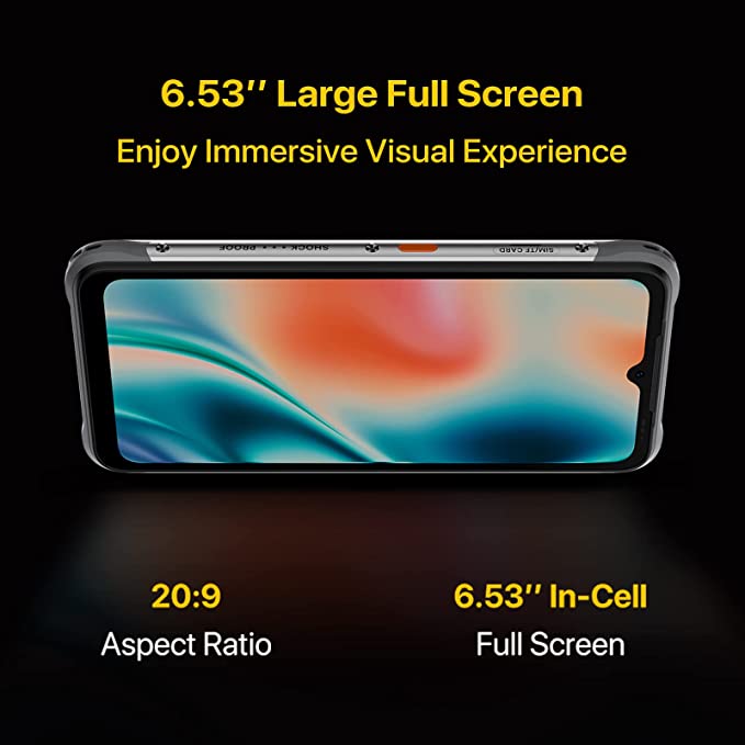 UMIDIGI Bison X10 PRO Rugged Smartphone, Rugged Cell Phone Unlocked, IP68/IP69K Waterproof, Android 11, NFC, 6.53