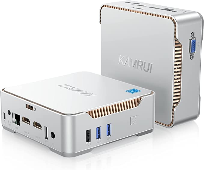 GK3 Pro Mini PC 16GB RAM 512GB M.2 SSD, Intel 11th Gen N5105 (up to 2.9GHz) Mini PC Windows 11 Pro, 2.5-inch SSD, Gigabit Ethernet, 4K UHD, WiFi, BT, VESA/Home/Business Mini Desktop Computer