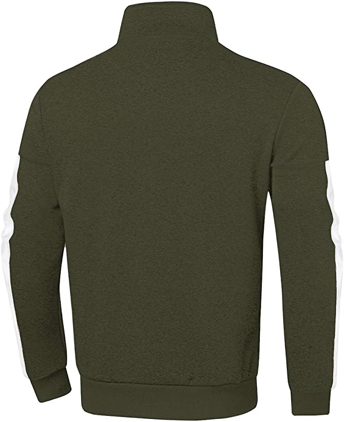 Men's Tracksuit 2 Piece Set Full Zip Casual Running Jogging Athletic Sweatsuit