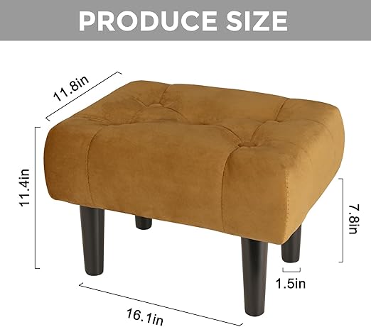 support to withstand 350 pounds of weight,Ottoman Foot Rest, Foot Stool, Small Ottoman Foot Rest, Small Footstool,