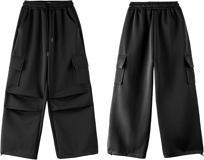 outdoor activities, Yoga, sports, golf, hiking, exercise, outdoor, walking, jogging, Perfect for streetwear or casual sports occasions. Available for all seasons High Waist Kids Joggers with Pockets