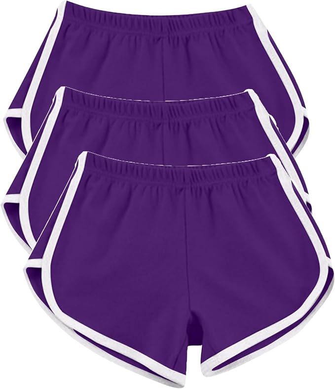 :Perfect for a variety of activities, these girls shorts are ideal for cheerleading, gymnastics, running, basketball, tennis, and more. Workout Comfy Booty Dolphin Shorts Cycling Hiking Running Activewear