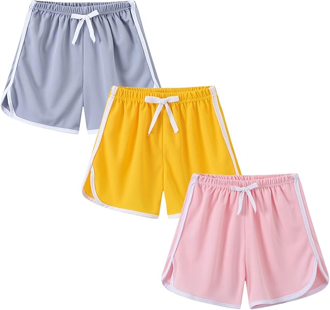 Skin-friendly material: our sport shorts are made of high-quality cotton, soft and comfortable to the touch, skin-friendly and breathable; these yoga shorts for women are not easy to deform,  Active Running Shorts Gym Short Pants