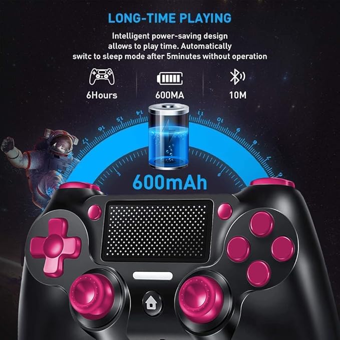 you need to activate the device using the USB cable supplied in the package), Wireless Controller for PS4, Joystick Controller for PS4, with Audio Jack, Vibration, Six-Axis Motion Control, Touchpad, for PS4/Slim/Pro