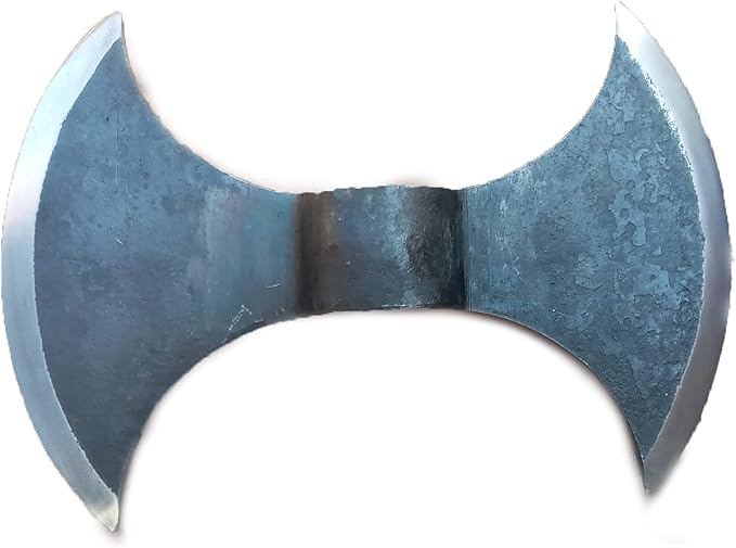 You Can Still Feel Like Being In Antiquity By Holding This Axe! Just Facing Its Design Will Take Your Mind Away - Double Pointed Axe Weapon Large and Heavy