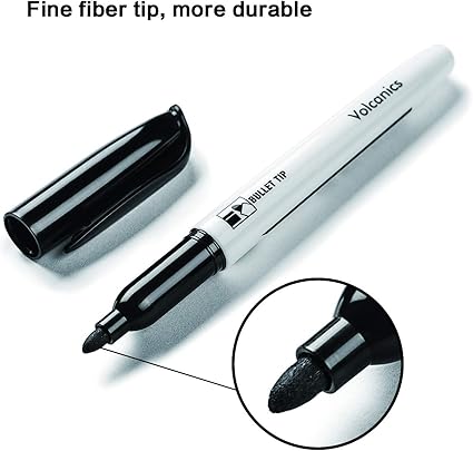 Perfect match with the dry erase calendar and whiteboard sticker,  Markers Low Odor Fine Whiteboard Markers Thin Box of 30 markers