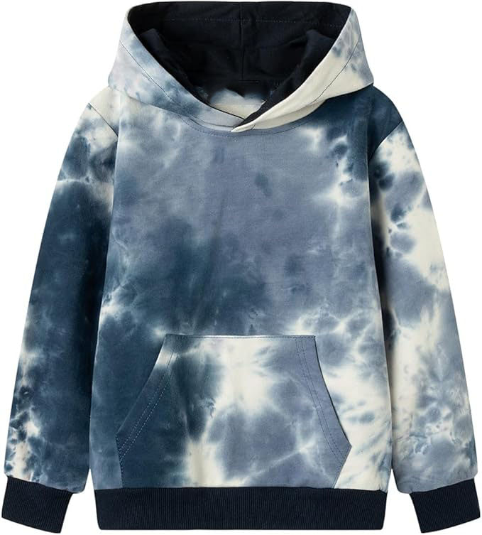 Stretchable ribbed cuffs and bottom make this printed jersey hoodies more fitted and beautiful in appearance. This sweatshirt with its colorful appearance