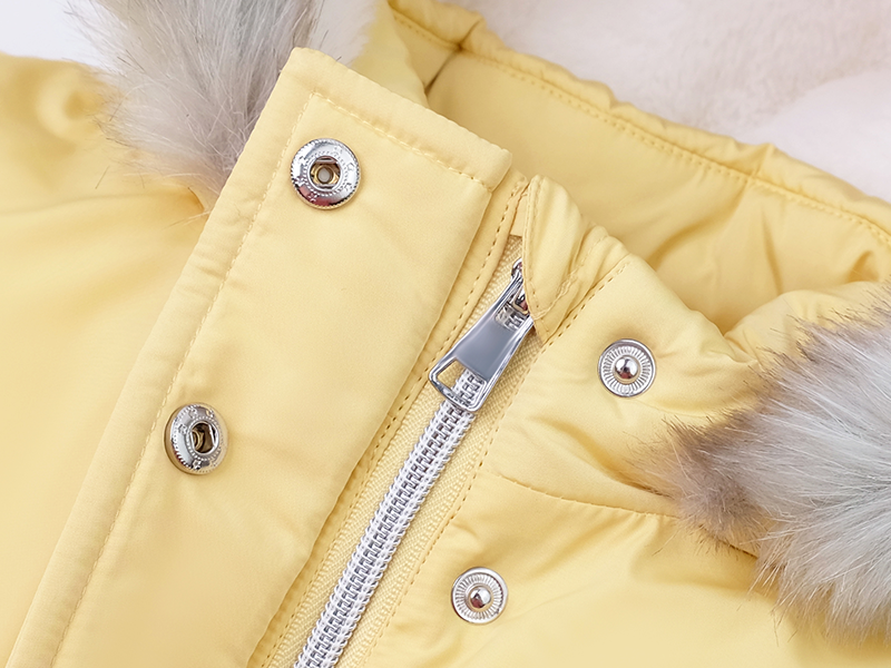 The high stand collar around the neck to shield the cold rain and air from the top, Girls Winter Coat Lightweight Fur-Hood Sherpa Lining Water-Resistant Little Girls JackeT