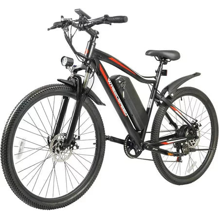 Electric Bike, 500W Motor Electric Bicycle for Adults, 91km Range , Wheelspeed 27.5 Shimano 7-Speed Commuter E-Bike