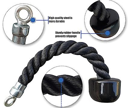 The cable pulley attachments for gym is easy to install and can help you exercise endurance and strength
