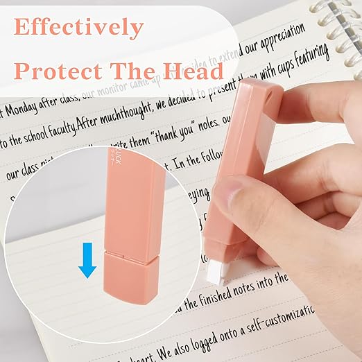 tape with gradient morandi color, including 6pcs mini correction tape, which can meet your daily needs. Mini White Out Tapes for Instant Correction, Cute Whiteout for Writing,