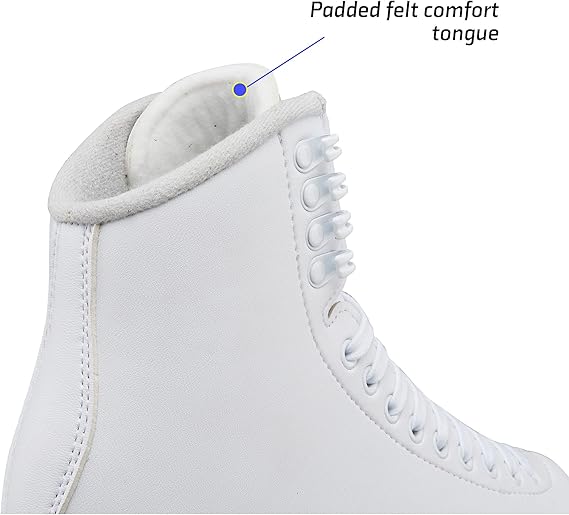 blade allows for use in learn to skate programs, Classic 200 Womens/Girls Figure Ice Skates