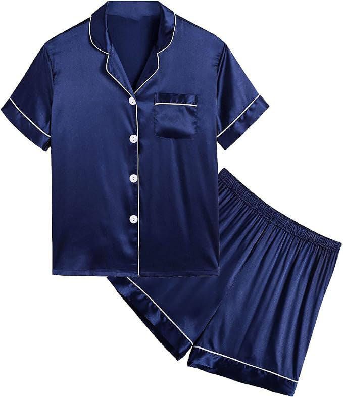 The nightwears are suitable for both hand washing and machine washing. Hand wash gently can slow down the process of wear down or stiffen up;
