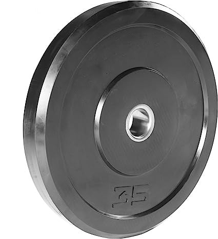 Single 35 LBS Plate Rubber - Olympic Plat,  Sold Individualy