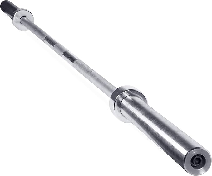 2.19L x 0.05W Meters, Barbell Solid Chrome Bar, 7FEET