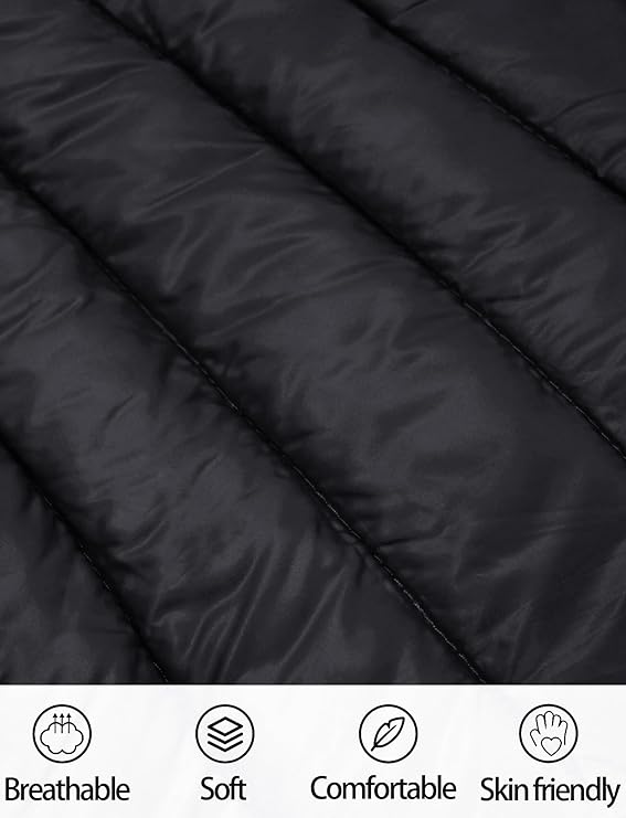 windproof performance in the outdoors. And the coating has stylish pearlescent color which has nice visibility in the dark, Girls Hooded Winter Puffer Jackets Lightweight Windproof Down Coat Warm Quilted Padded Outwear