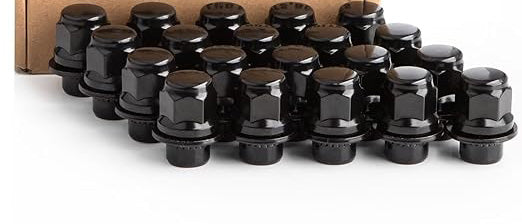 20pcs 1.46"(37mm) Mag Seat M12x1.25 Lug Nuts, OEM Factory Style Replacement Mag Seat 12x1.25 Wheel Lug Nuts, 13/16" 21mm Hex, 1.46 Inch 37mm Length, 20pcs