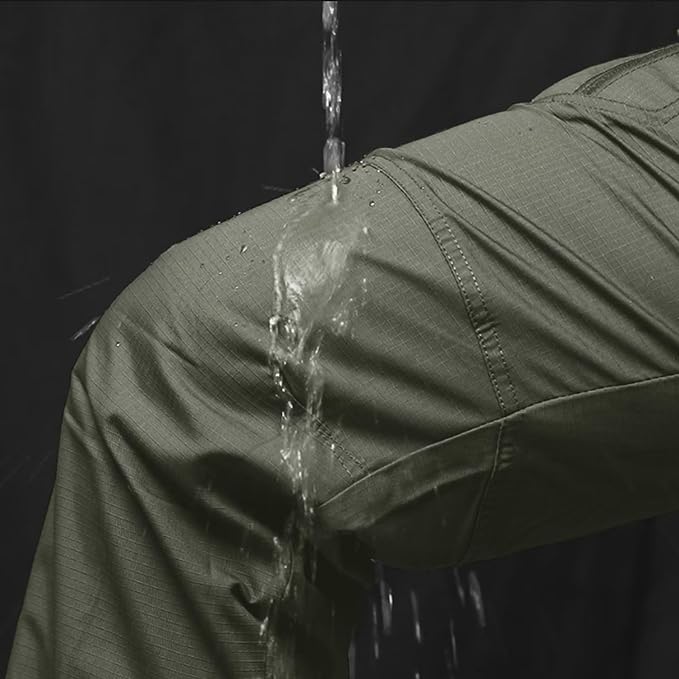 Perfect for Military, hunting, hiking, climbing ，cycling and other outdoor activities, Water Resistant Military Cargo Hiking Pants Lightweight Ripstop Work Pants