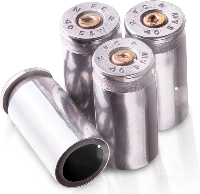 Made from a genuine once-fired, America made 40 caliber round